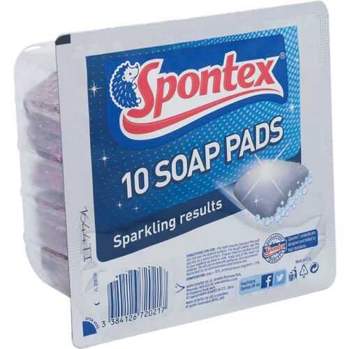 10 soap pads drátěnka