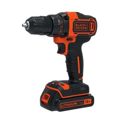 Aku vrtací šroubovák Black&Decker BDCDD186KB 18V 2xAKU BLACK&DECKER