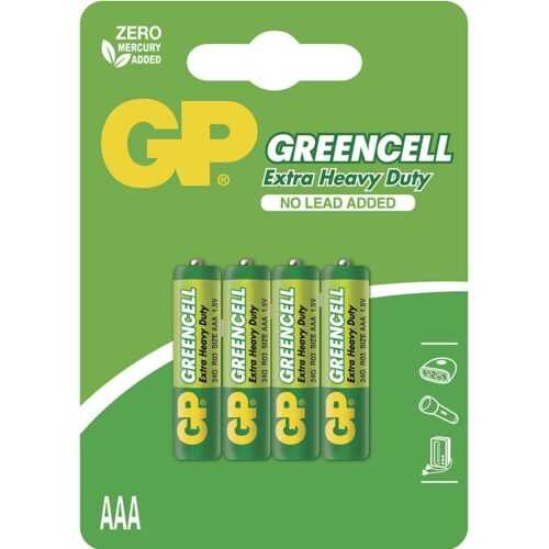 Baterie Greencell B1211 GP R03 4BL BAUMAX
