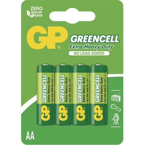 Baterie Greencell B1221 GP R6 4BL BAUMAX