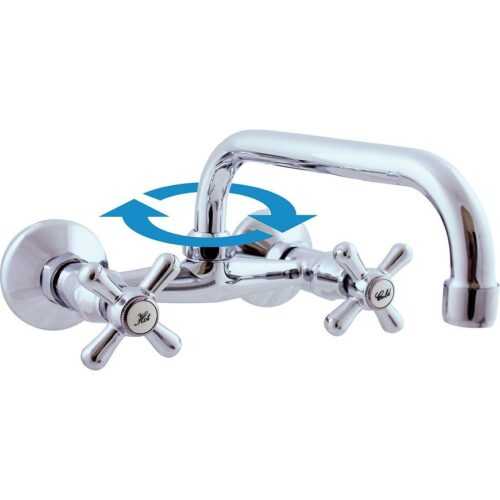 Baterie dřezová nástěnná MORAVA MK102.0/27 RAV-SLEZÁK