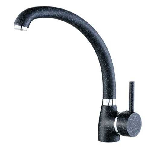 Baterie dřezová stojánková Sw-0834a9g-q5 hera černá AQUA MERCADO