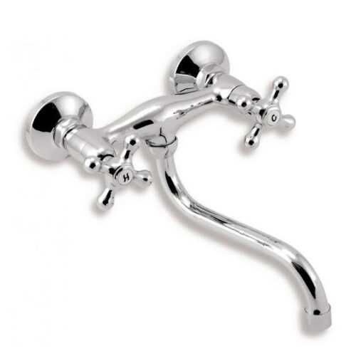 Baterie dřezová/umyvadlová nástěnná TITANIA RETRO II 99170/T