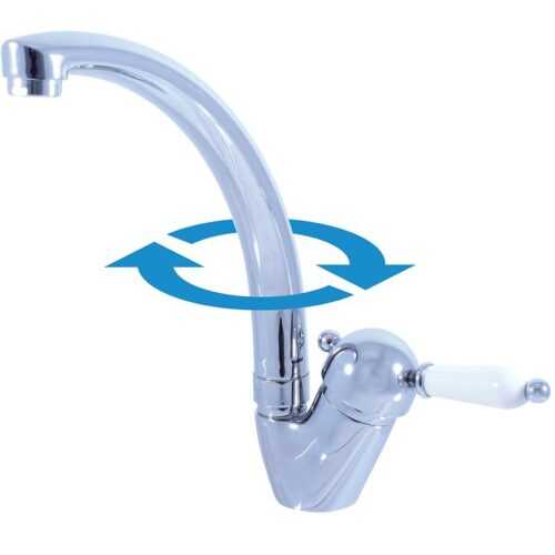 Baterie umyvadlová/dřezová stojánková LABE L506.0/3 RAV-SLEZÁK