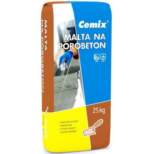 Cemix Malta na Porobeton 25 kg CEMIX