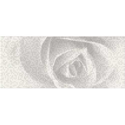 Dekor Pixel white rose 25/60 AQUA MERCADO