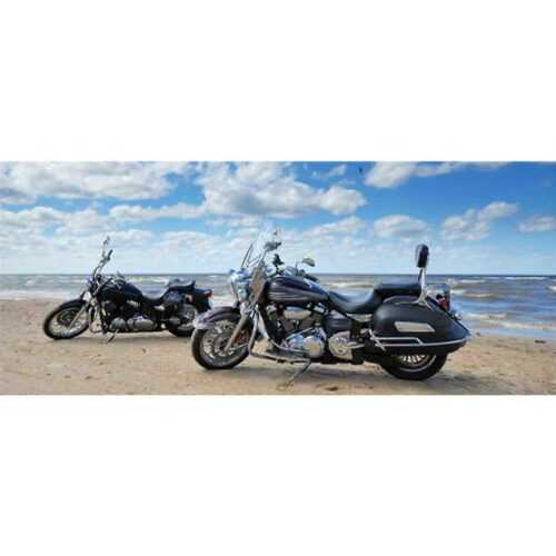 Dekor skleněný - motocykly na pláži 20/50 INNA