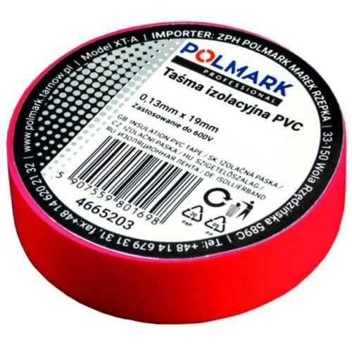 Elektrická izolační páska 10m červená BAUMAX
