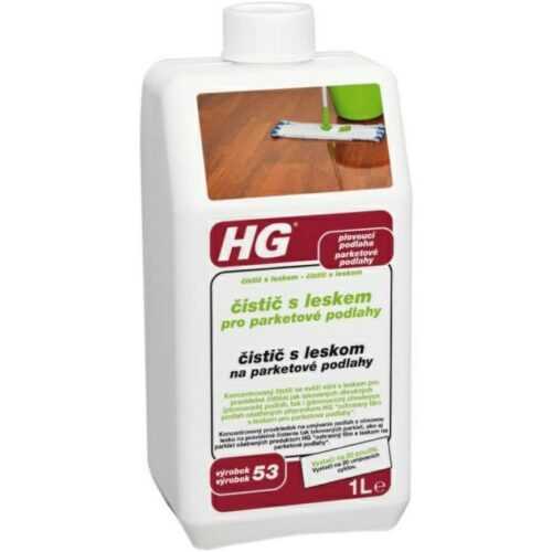 HG čistič s leskem pro parketové podlahy 1l HG