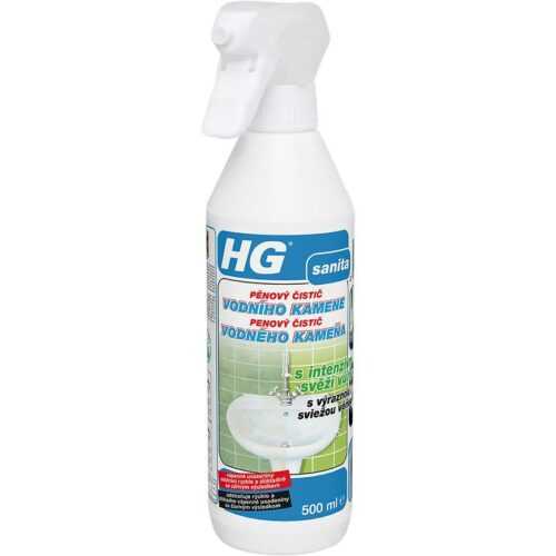 HG pěnový čistič vodního kamene s intenzivní svěží vůní 500ml HG