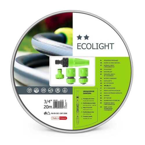 Hadice sada Ecolight 3/4” 20 mb+koncovký 3/4 10-192 CELLFAST