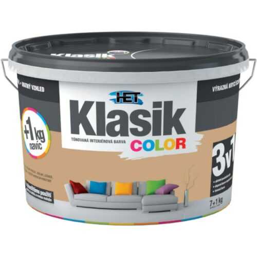 Het Klasik Color 0267 světlý hnědý 7+1kg HET