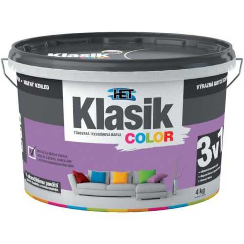Het Klasik Color 0347 fialový 4kg HET