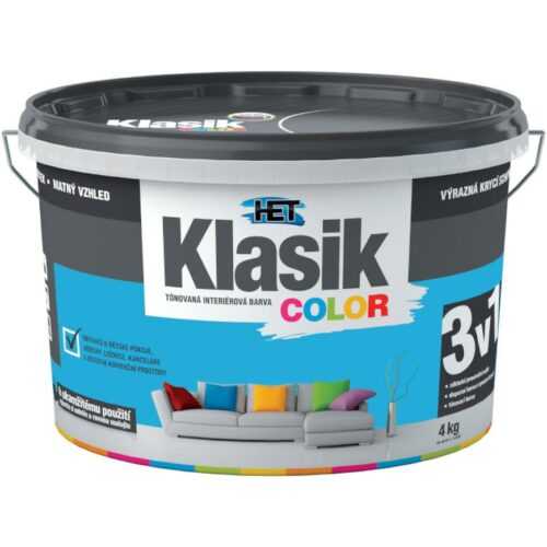 Het Klasik Color 0417 modrý 4kg HET