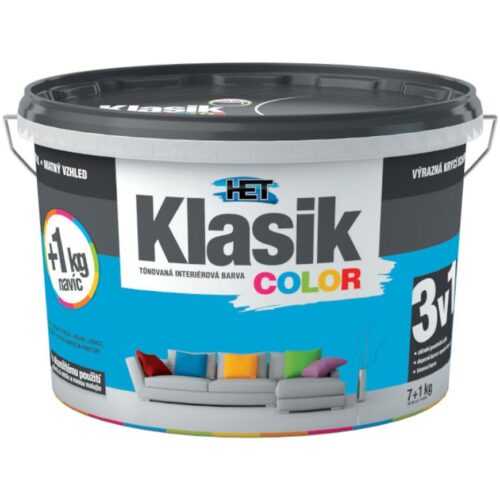 Het Klasik Color 0417 modrý 7+1kg HET