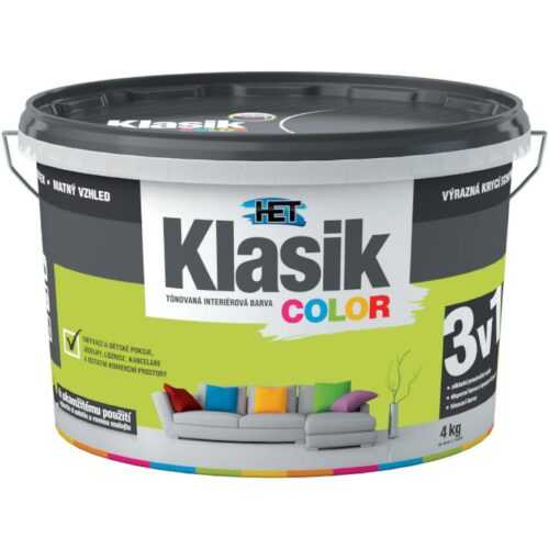 Het Klasik Color 0597 zelený světlý 4kg HET