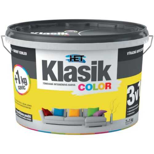 Het Klasik Color 0618 žlutý sytý 7+1kg HET