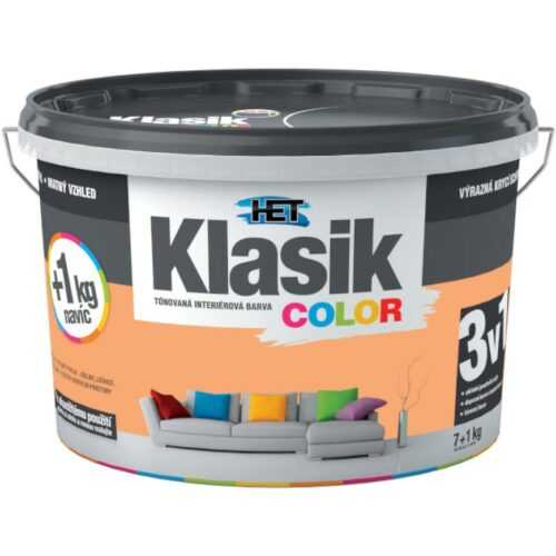 Het Klasik Color 0777 meruňkový 7+1kg HET