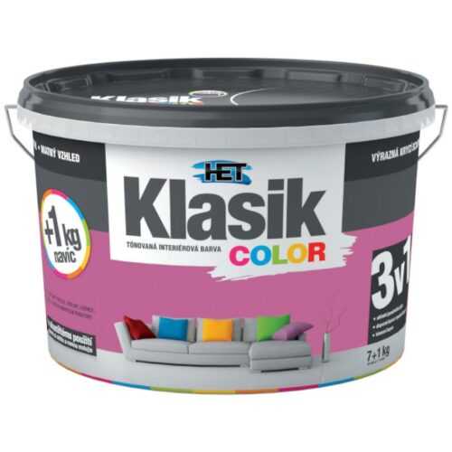 Het Klasik Color purpurový 7+1kg HET