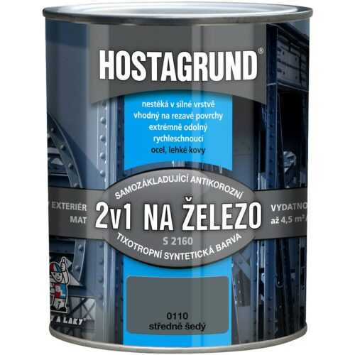 Hostagrund S2160 0110 šedý střední 0.6l HOSTAGRUND