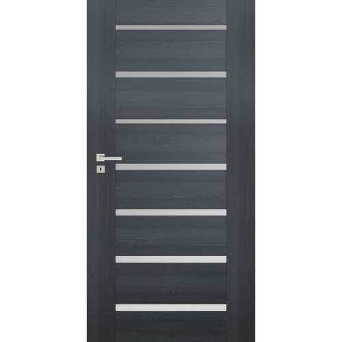 Interiérové dveře Torino 7*7 90P dub antracit 288 BAUMAX