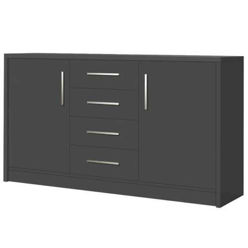 Komoda 140cm Genewa 2 Grafit BAUMAX