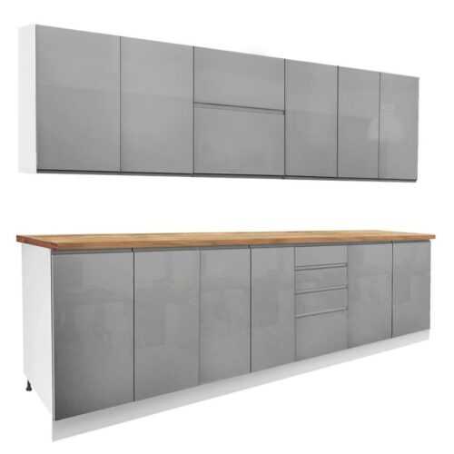 Kuchynska Linka Gardena Grey 260 Lesk BAUMAX