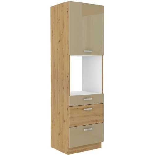 Kuchyňská skříňka Artisan Cappuccino 60DPS-210 3S 1F BAUMAX