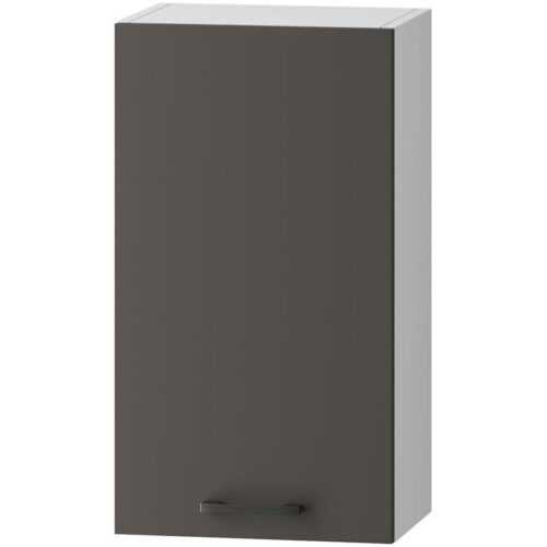 Kuchyňská skříňka Clara W40 P/L Grafitově šedá / Dub Artisan BAUMAX