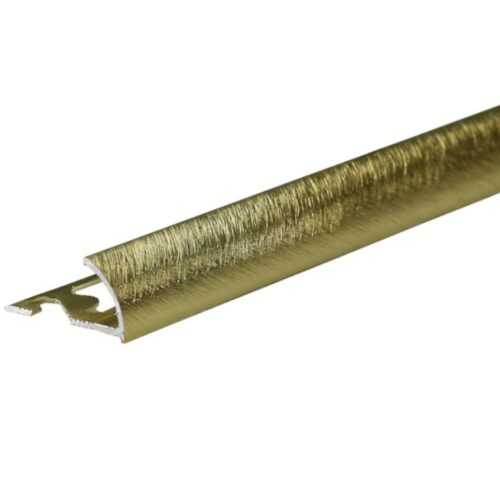 Lišta Rondalu Alu Anod Gold Brushed Spiga 2700/27/10 mm AQUA MERCADO