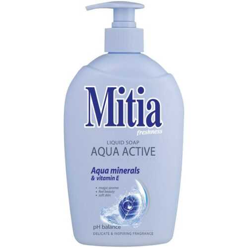 Mitia tek.mýdlo s dáv.aqua active 500 ml BaL