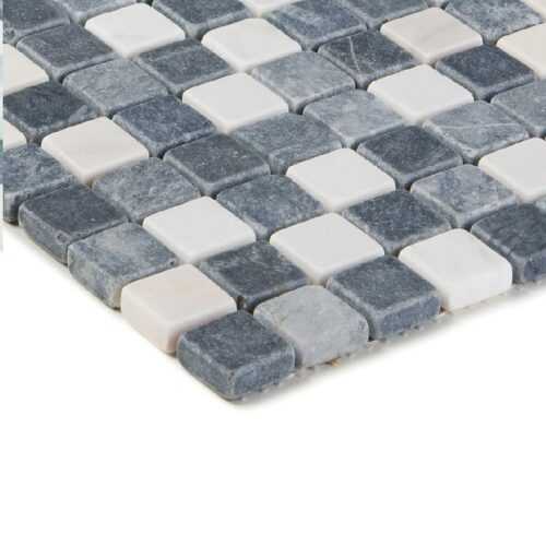 Mozaika marmormix grau weiss 47581 30x30 EURO STONE