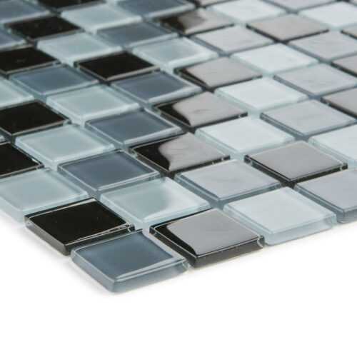 Mozaika schwarz grau 41060 30x30x0