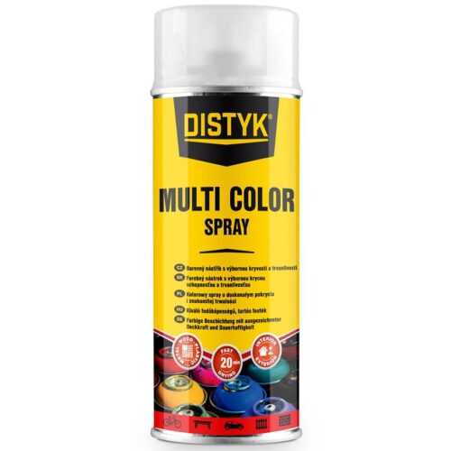 Multi Color Spray Distyk MATNA RAL 9003 Signální bílá 400 ml Den Braven