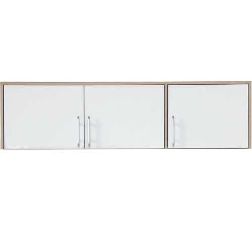 Nástavec Na Skříň Smart 150 cm Dub Sonoma/Bílá BAUMAX