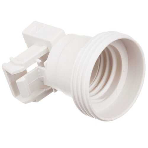 Objímka e27 pro renovace bílá 13057 BAUMAX