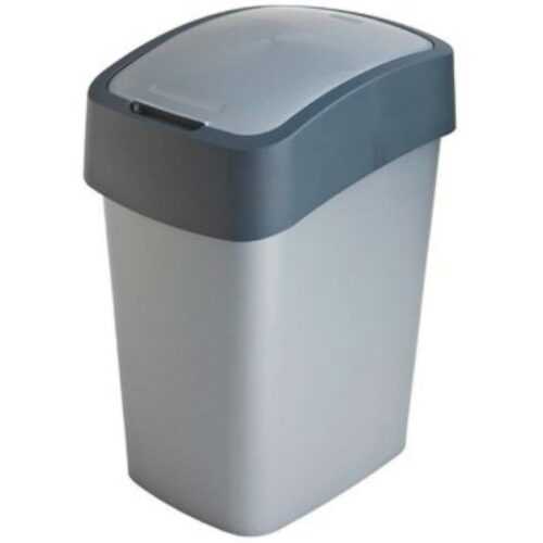 Odpadkový koš flip bin 25l 186157 stříbrno/grafit BAUMAX