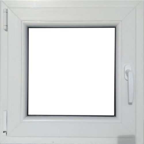 Okno levé 60x60cm/bílé/zlatý dub BAUMAX