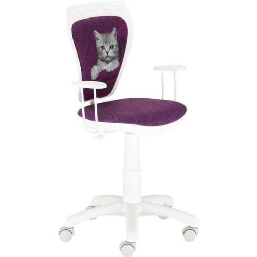 Otáčecí Židle Ministyle White - Kočka Ve Svetru BAUMAX