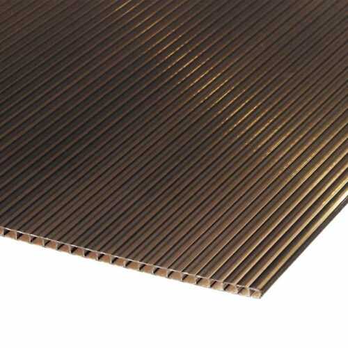 Polykarbonátová deska 2000 x 1050 x 4 mm hnědá BAUMAX
