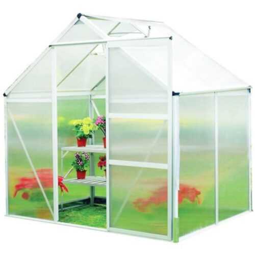 Polykarbonátový skleník 193 X 127 cm BAUMAX
