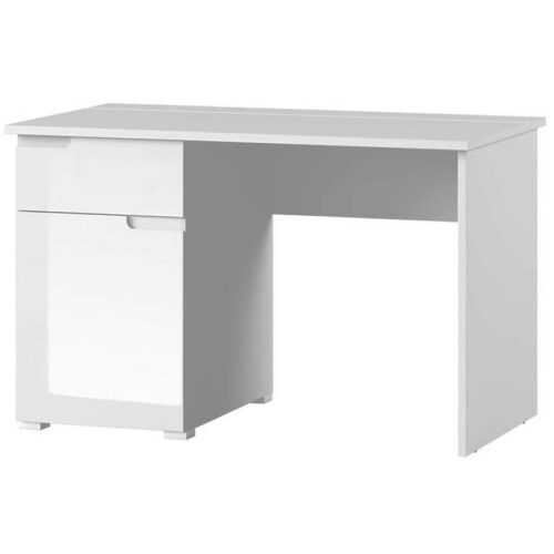 Psací Stůl Selene 120 cm Bílá Mat/Bílá Lesk BAUMAX