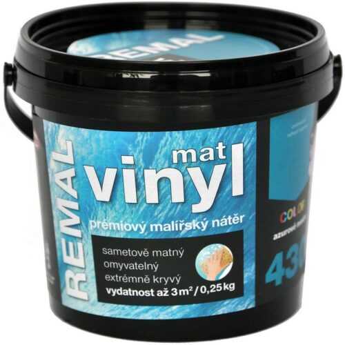 Remal Vinyl Color mat azurově modrá 0