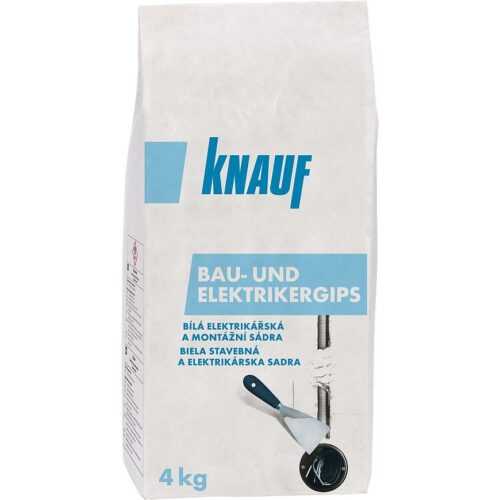 Rychletuhnoucí montážní sádra Knauf Bau- und Elektrikergips bílý 4 kg Knauf
