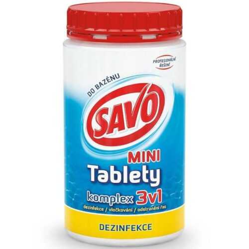 Savo do bazénu tablety mini komplex 3v1 0