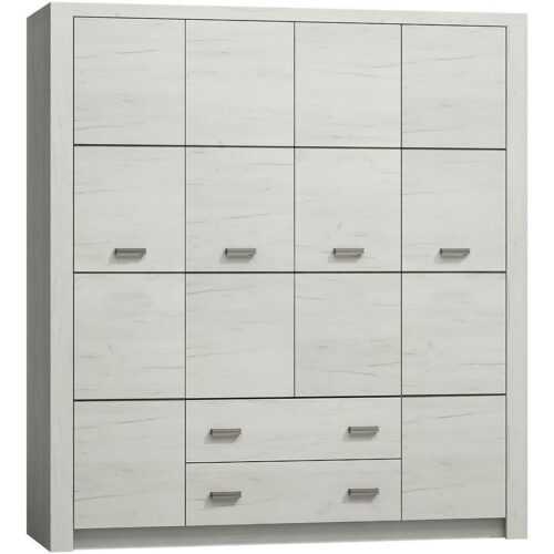 Skříň Indianapolis 178 cm Kraft Bily BAUMAX