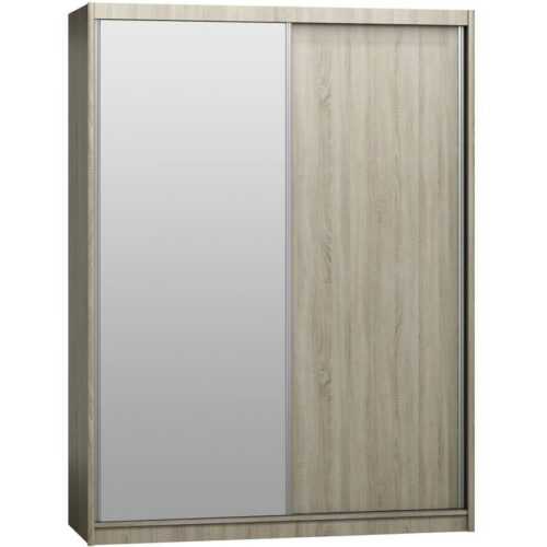 Skříň Maciej 180cm Zrcadlo Dub Sonoma BAUMAX