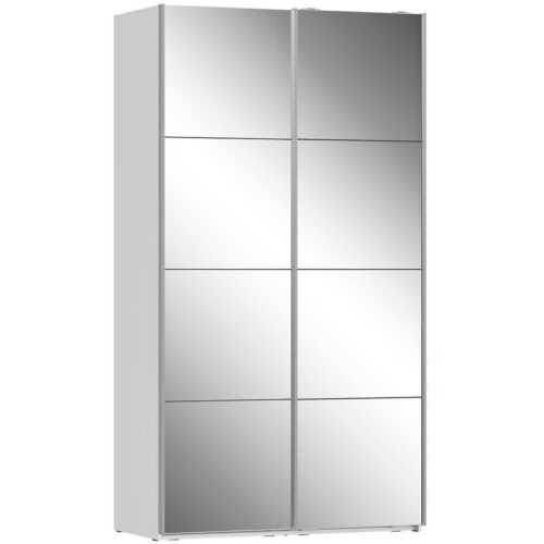 Skříň Olivia 120cm Bílá/Zrcadlo BAUMAX