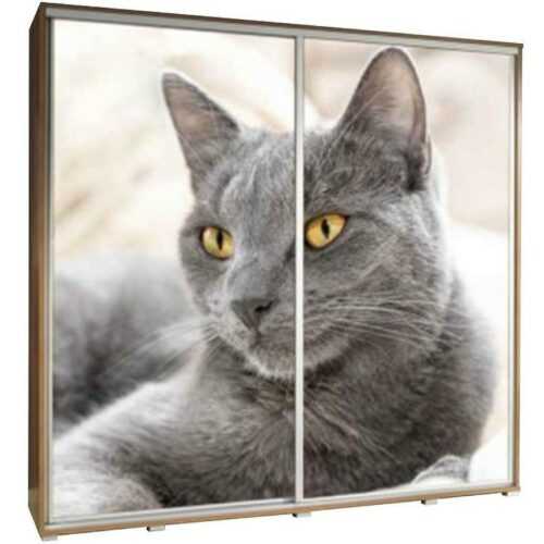 Skříň Penelopa 205 cm kočka BAUMAX