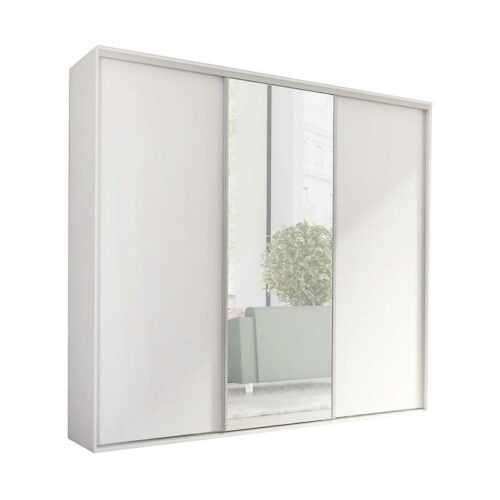 Skříň Se Zrcadlem Grande 277 cm Bílý BAUMAX